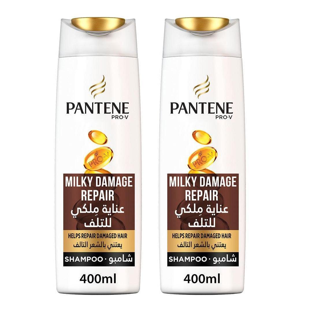 Pantene Milky Damage Repair Shampoo 400ml x 2pcs