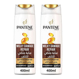 Pantene Milky Damage Repair Shampoo 400ml x 2pcs