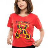 Fashion Teddy Bear Print Women's T-Shirt #1028