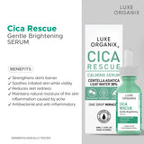 Luxe Organix Cica Rescue Gentle Brightening Serum - 30ml