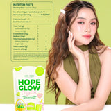 Luna Aura Hope Glow Crystal Honeydew Green Tea - 10 Sachets x 18g