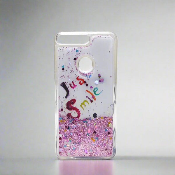 Huawei Y7 2018 Glitter Fashion Case Cover