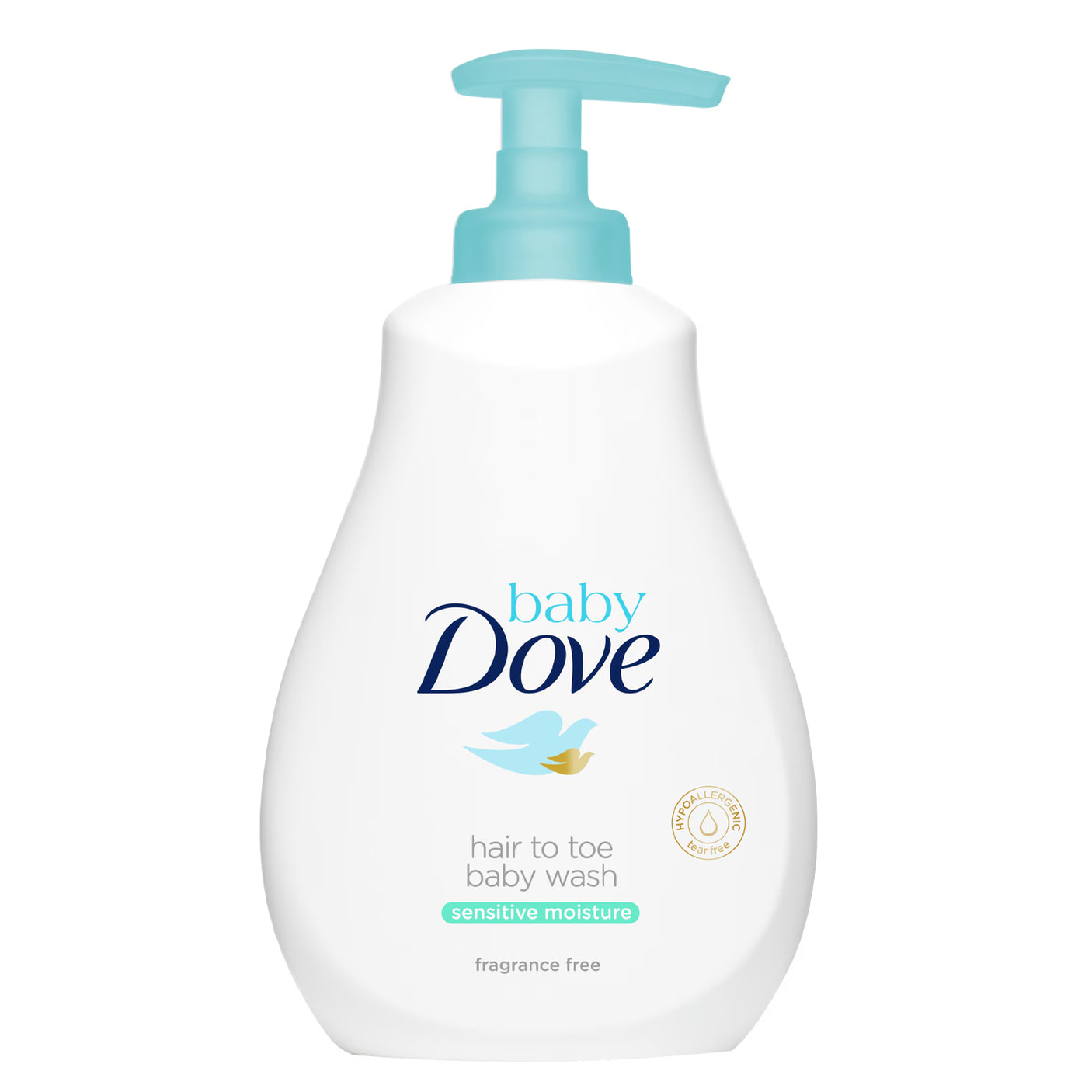 Dove Sensitive Moisture Hair To Toe Baby Wash - 400ml