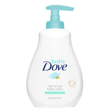 Dove Sensitive Moisture Hair To Toe Baby Wash - 400ml