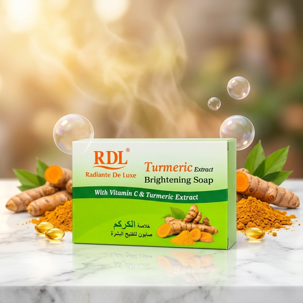RDL Turmeric Extract Brightening Soap - 128g