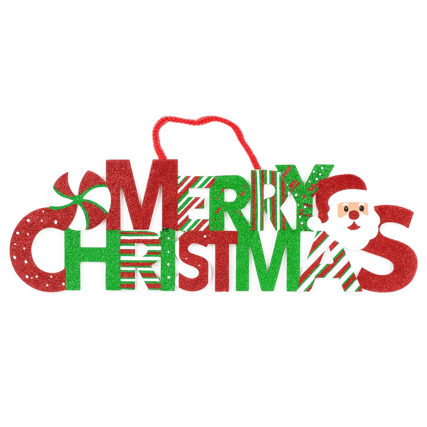 Merry Christmas Wall Door Hanging Ornaments - 0619N