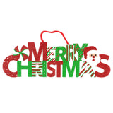 Merry Christmas Wall Door Hanging Ornaments - 0619N