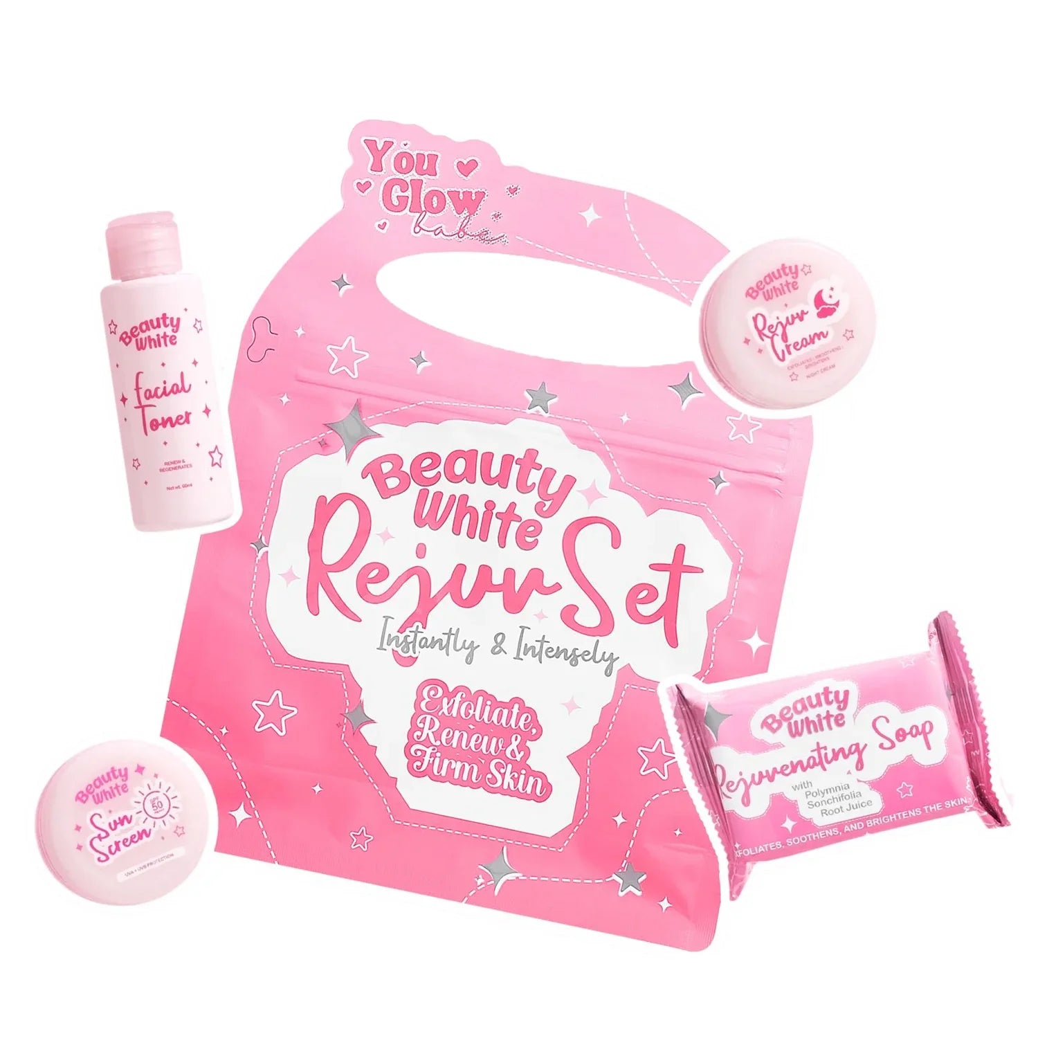 You Glow Beauty White Rejuv Set – Pinoy Hyper Kuwait
