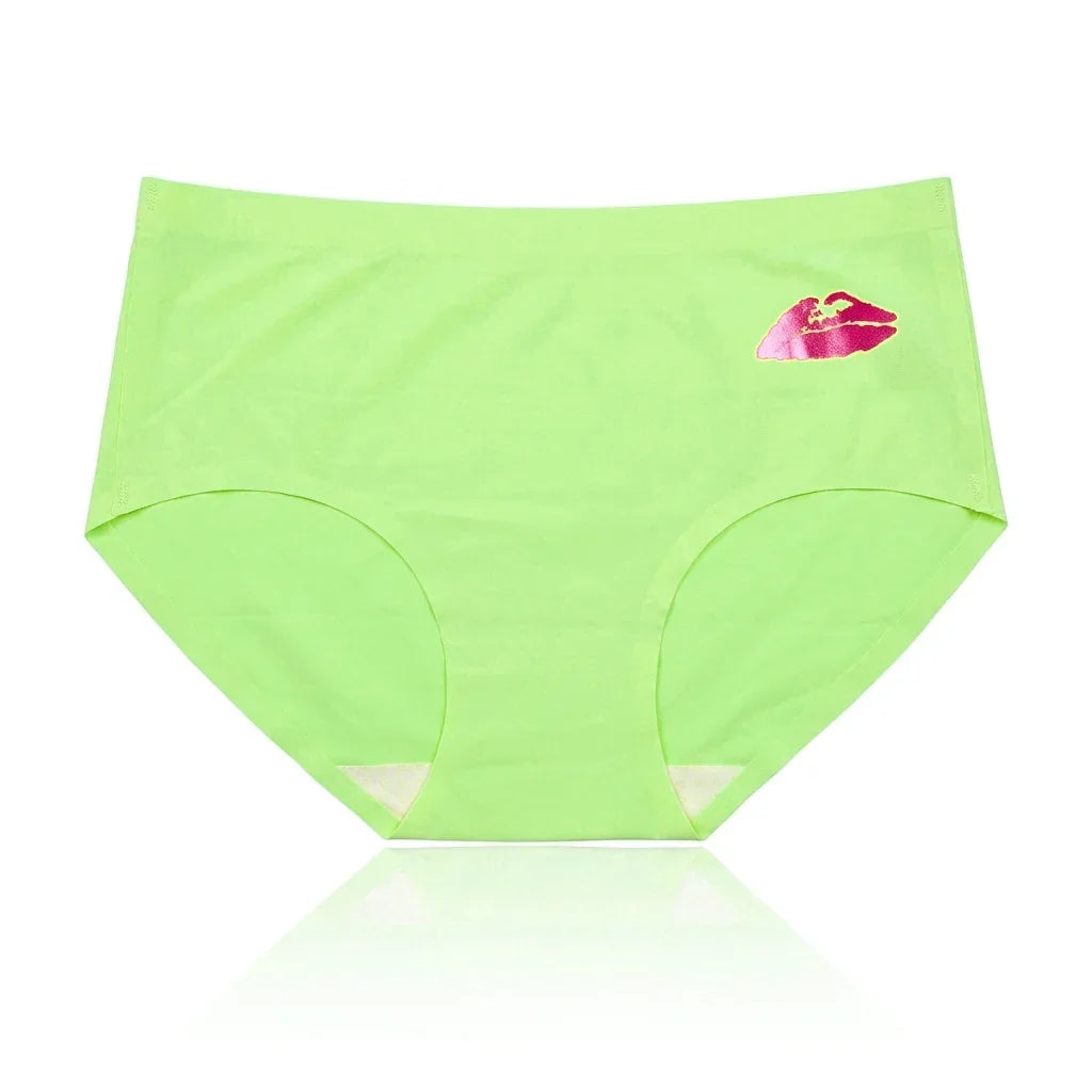 Women's Mid-Waist Seamless Underwear Panty - #322