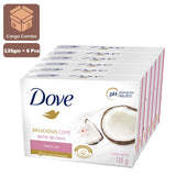 Dove Coconut Milk Beauty Soap 135gm × 6 Pcs (Offer)