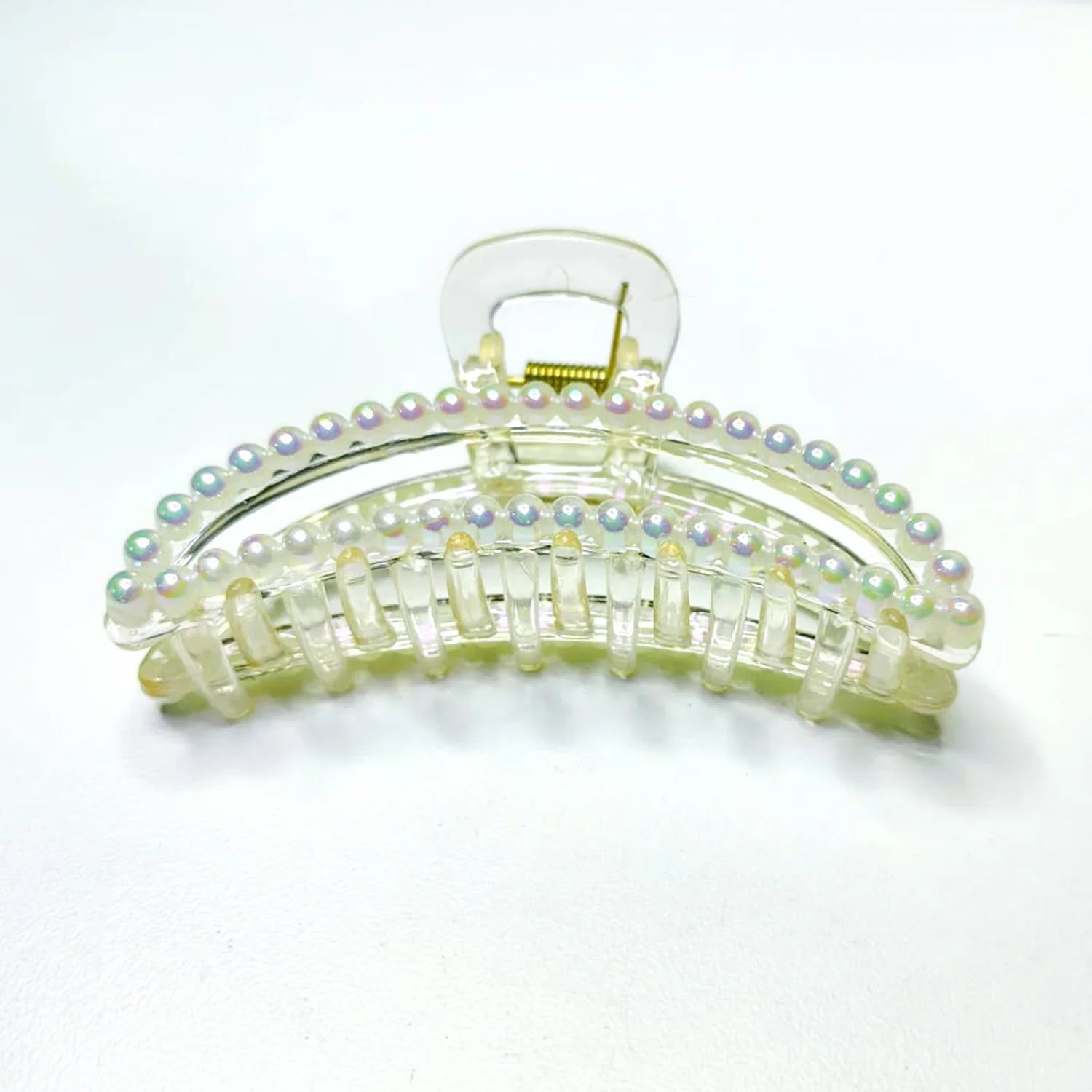 Unique Pearl Design Hair Claw Clips - 3 Pcs (KT-111)