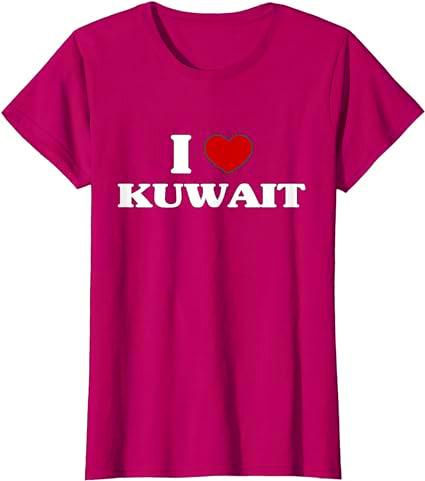 I Love Kuwait Women T-Shirt