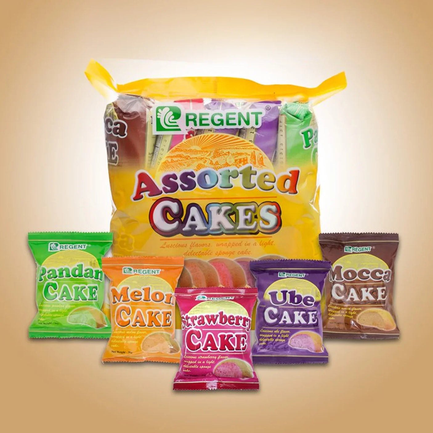 Regent Assorted Cakes - 20g x 10 Pcs