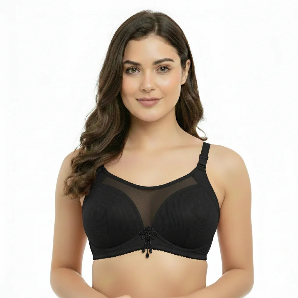 Niashuya Thin Breathable Seamless Push-Up Bra - 358#