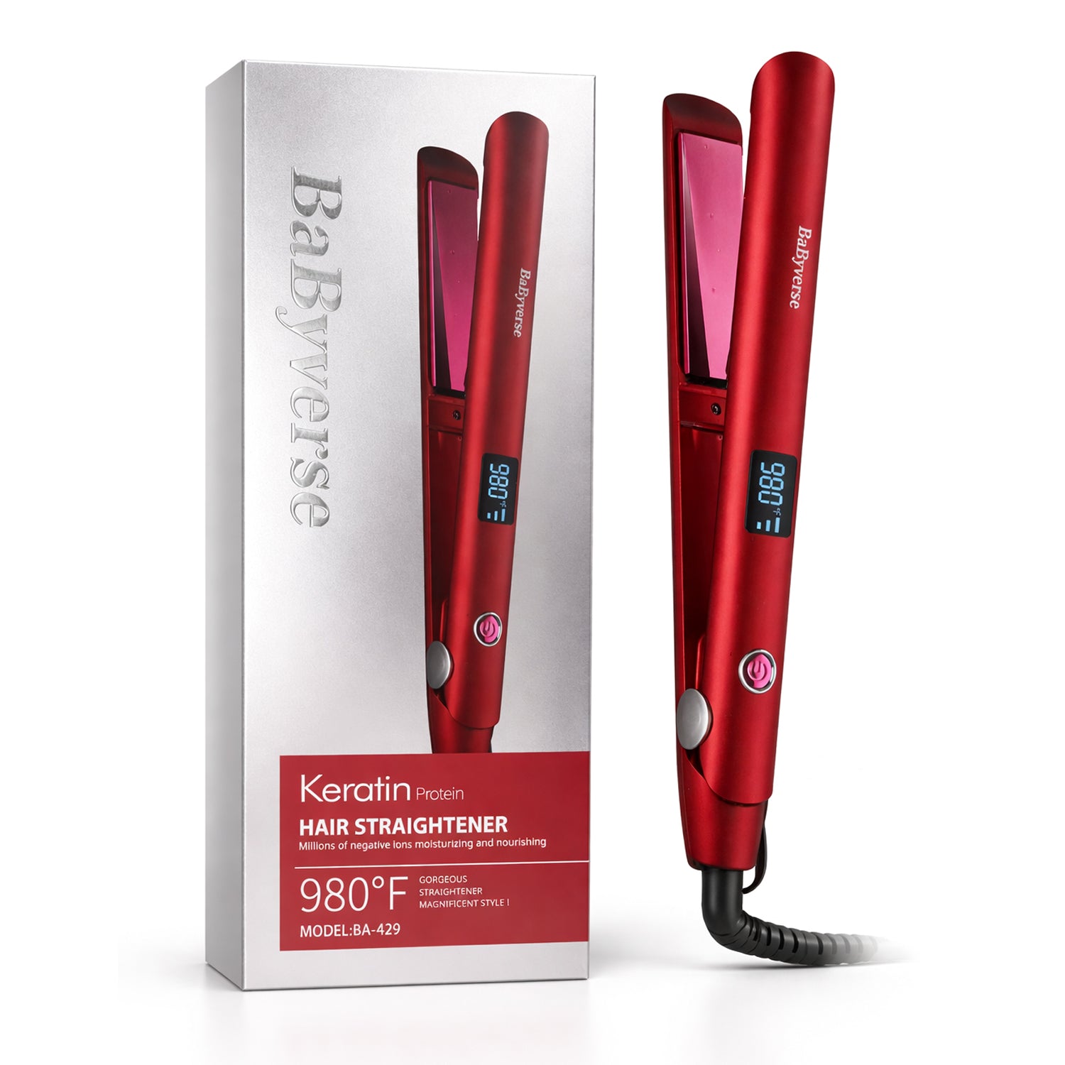 BaByverse Keratin Protein Hair Straightener BA-429