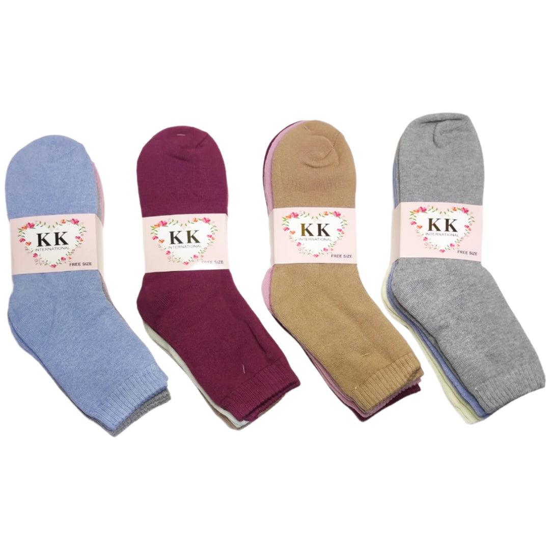 Premium Quality Breathable Warm Cotton Socks 3 Pairs MQ-006