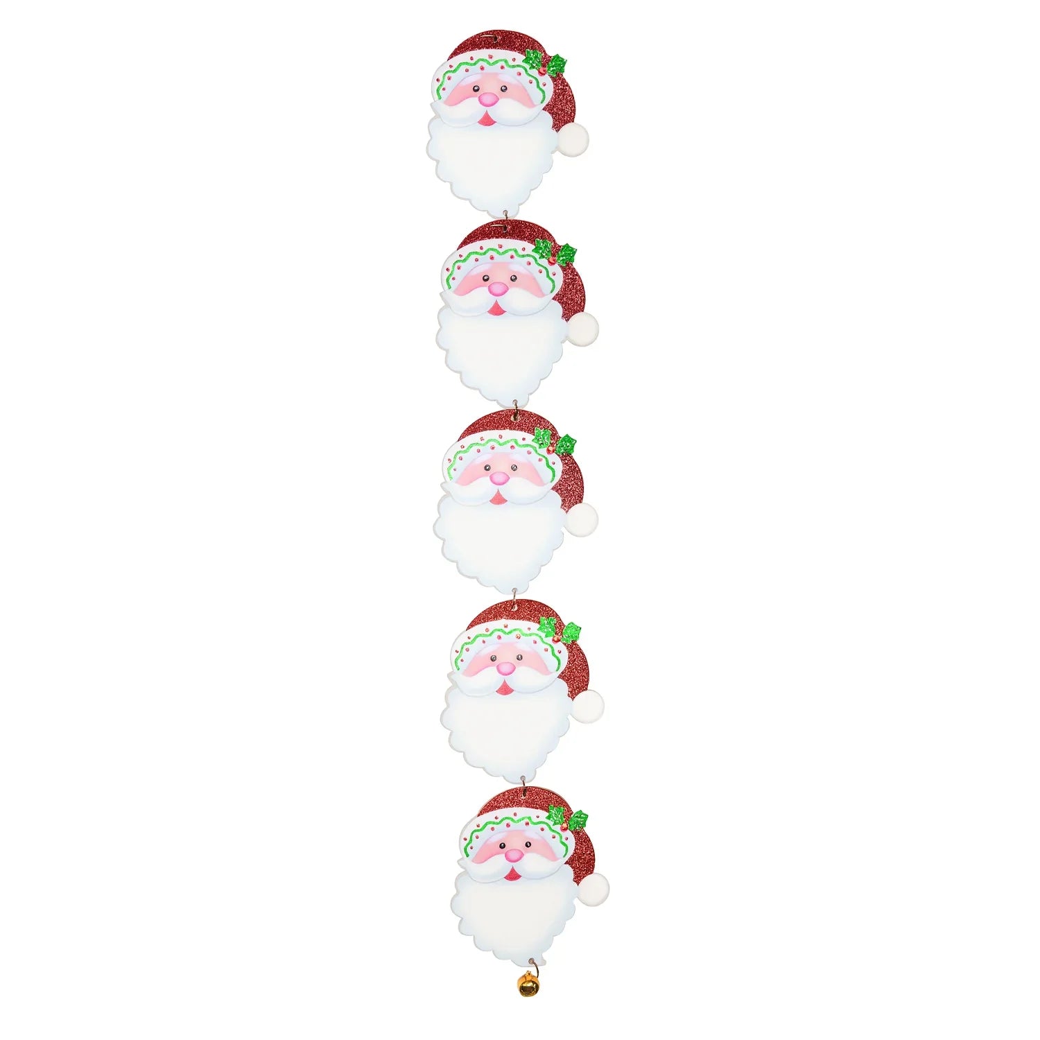 Santa Face Christmas Hanging Ornaments - 0617N