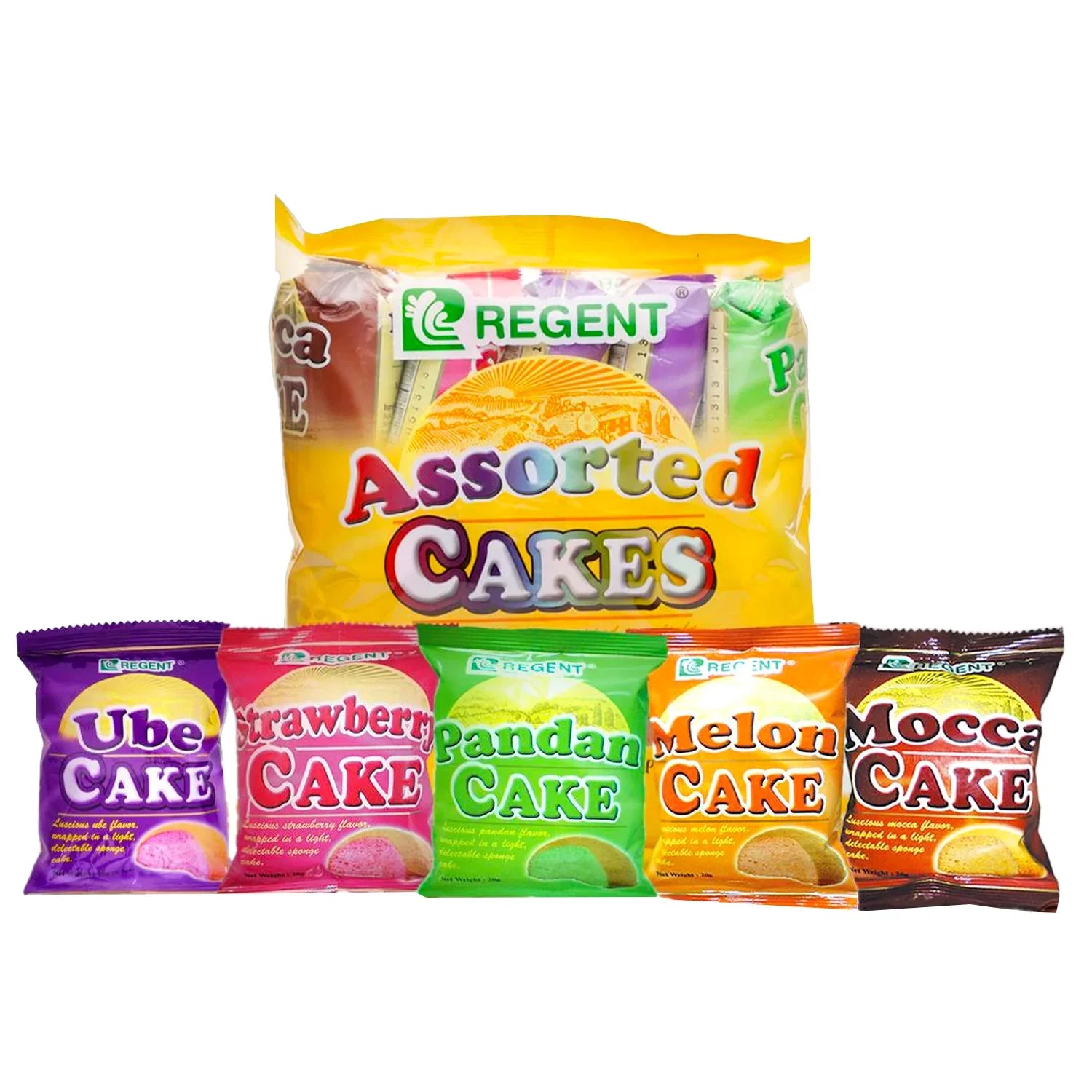 Regent Assorted Cakes - 20g x 10 Pcs