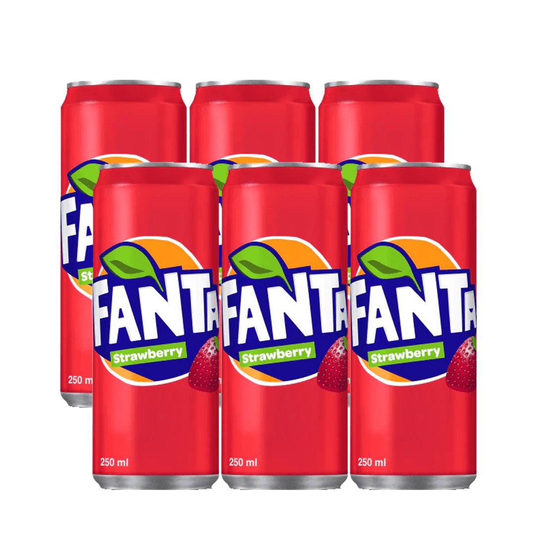 Fanta Strawberry - 250ml (5+1) Offer