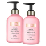 LBLS Sakura Niacinamide Brightening Body Lotion - 500ml (Buy 1 Get 1 Free)