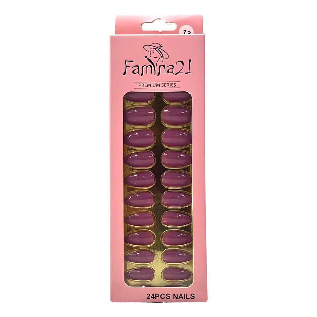Famina21 Premium Fake Nails 24 Pcs #13