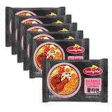 Lucky Me Bulramen Spicy Chicken Carbonara Noodles - 60g (5+1) Offer