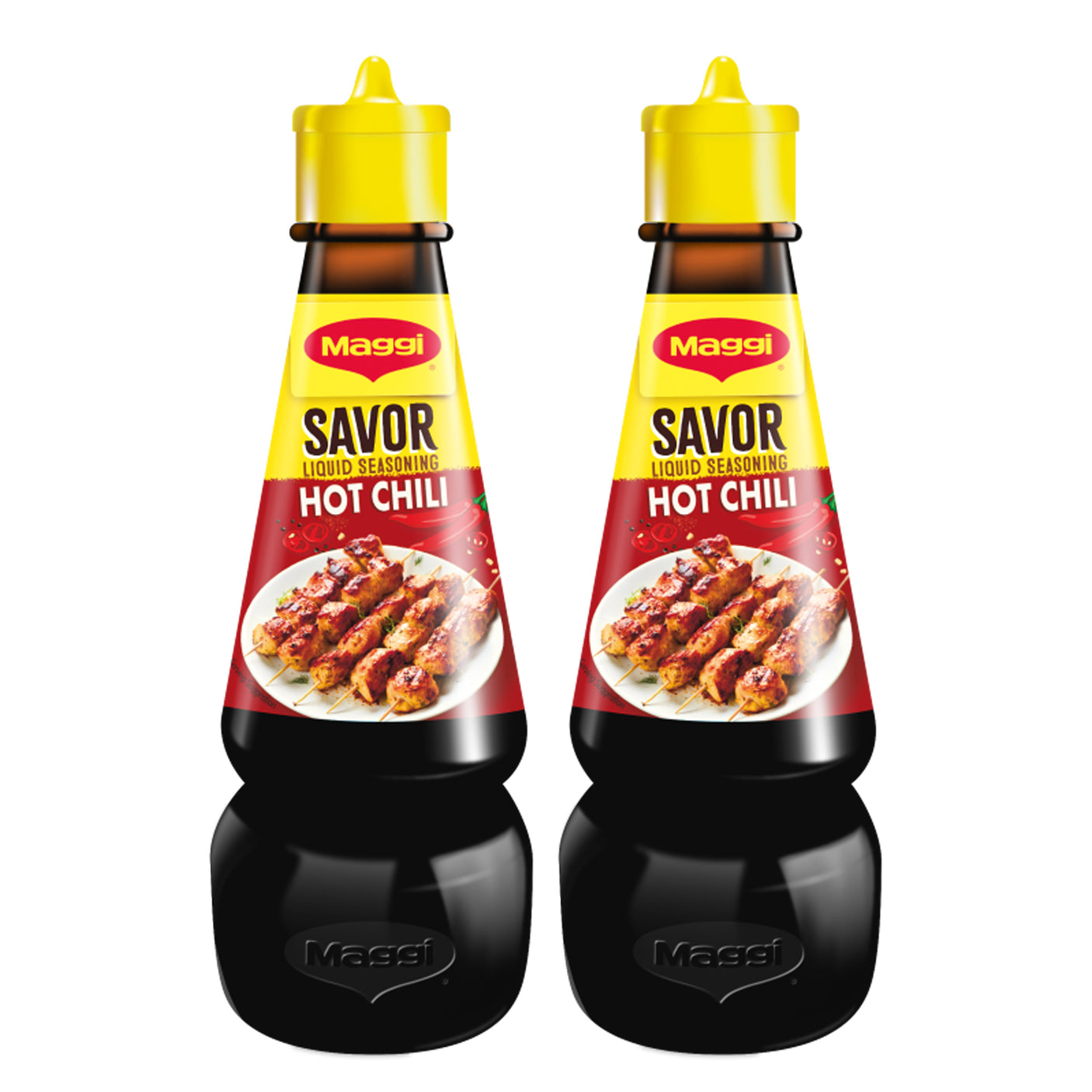 Maggi Savor Liquid Seasoning Hot Chili - 130ml (1+1) Offer