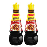 Maggi Savor Liquid Seasoning Hot Chili - 130ml (1+1) Offer