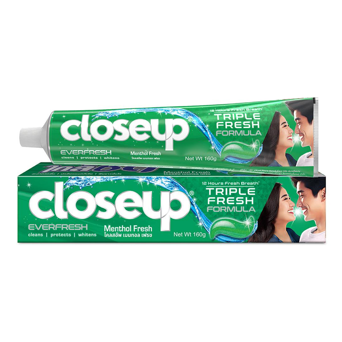 Closeup Everfresh Anti-Bacterial Toothpaste Menthol Fresh - 160g (1+1) Offer