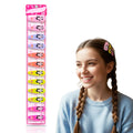 Korean Design Panda Tic Tac Hair Clips - 12 Pcs
