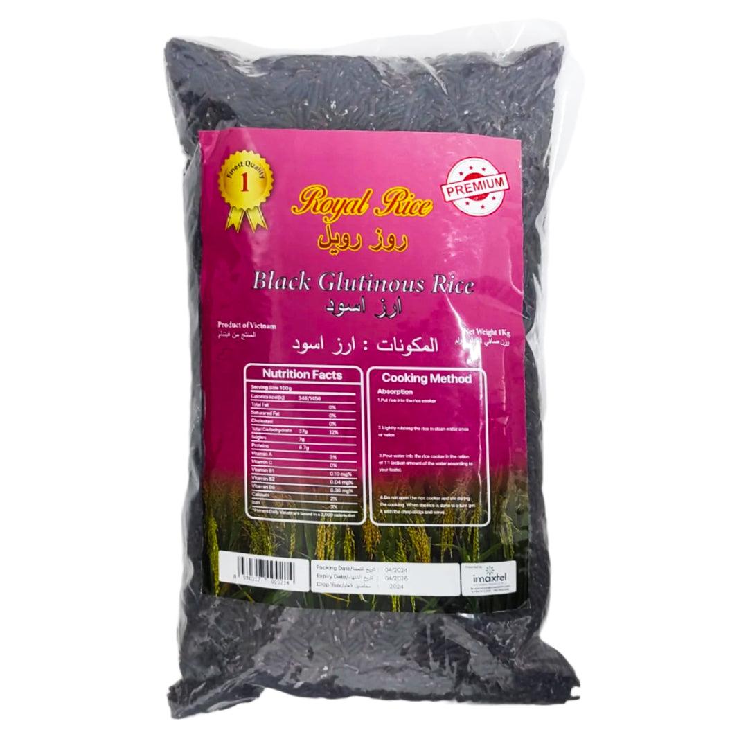 Royal Black Glutinous Rice - 1 Kg