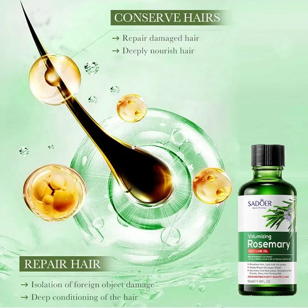 Sadoer Volumizing Rosemary Hair Care Oil - 50ml