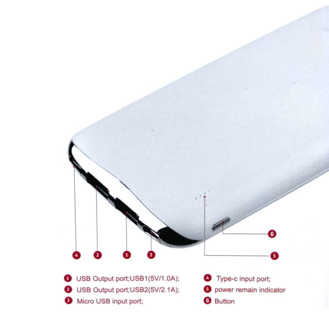 Mr Backup Portable Power Bank 12000mAh
