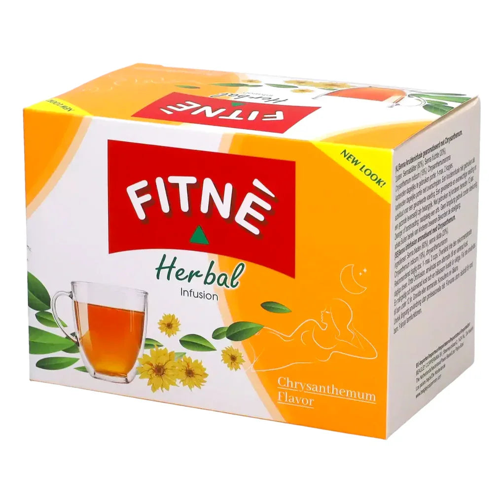 Fitne Herbal Infusion Chrysanthemum Flavored Tea - 2.5g × 15 Sachets (Box)