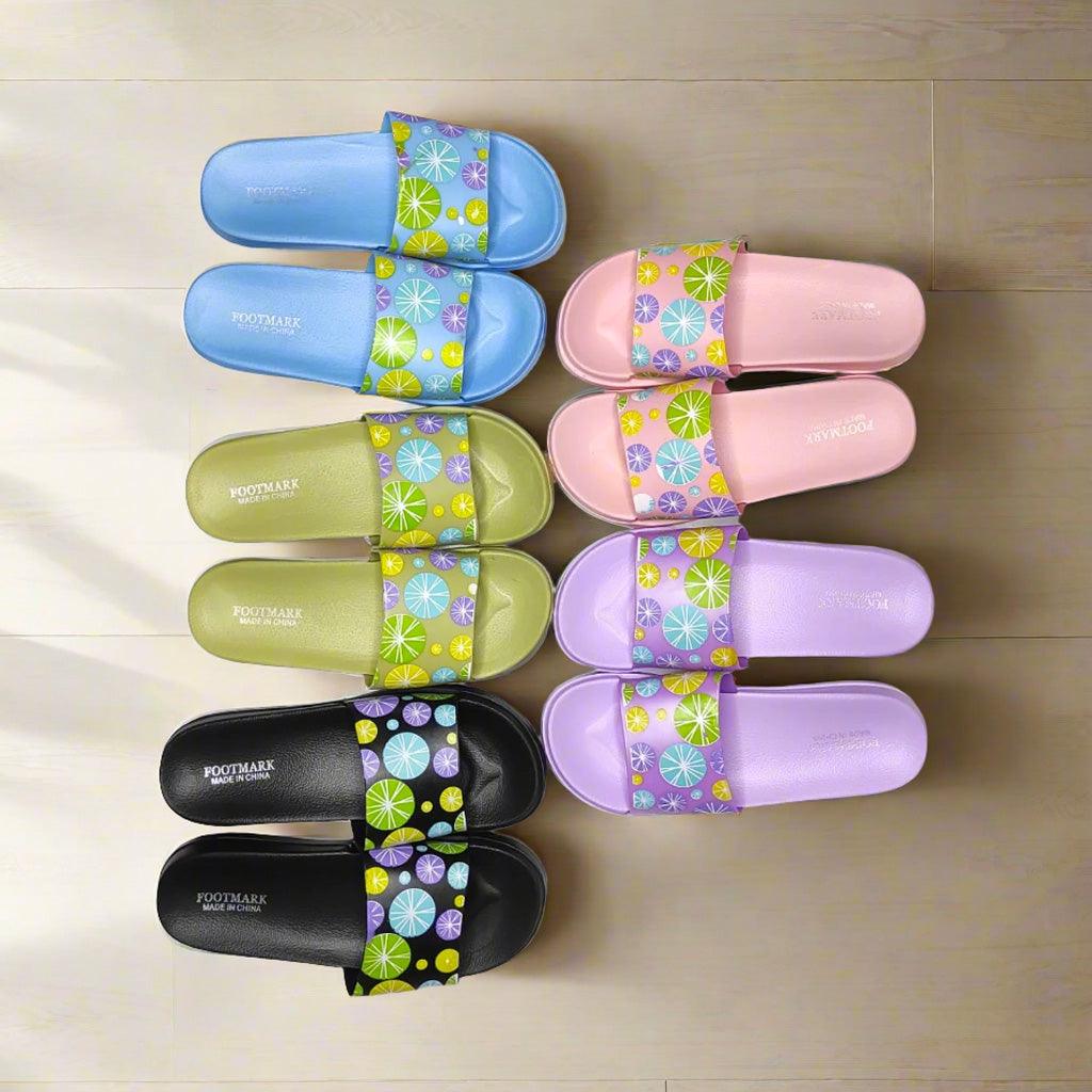 Foot Mark Anti-Slip Fashion Slippers XY-123