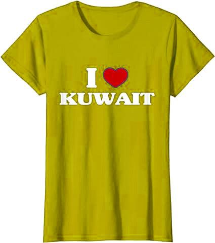 I Love Kuwait Women T-Shirt