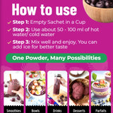 Fitgum Acai Berry Drink With Chia Seeds - 40g (4g x 10 Sachets)