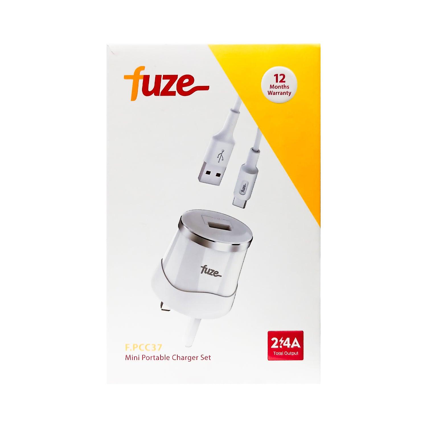 Fuze Mini Portable Charger Set 2.4A Type C - F.PCC37