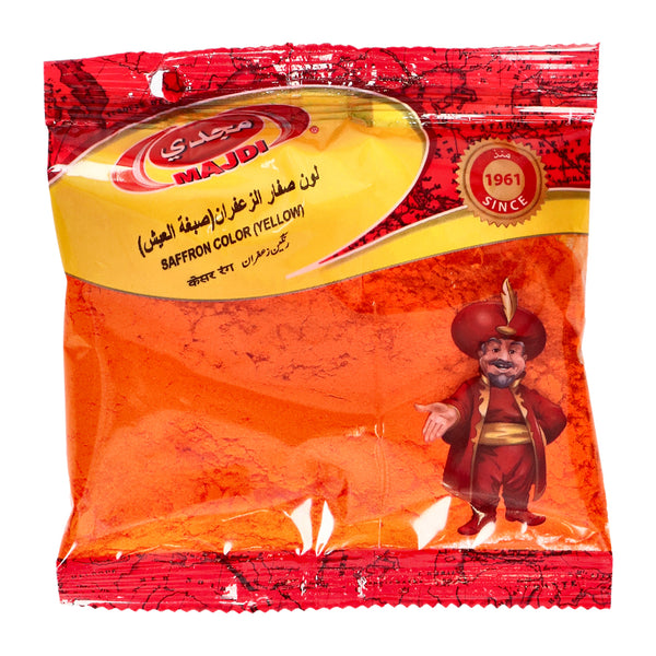 Majdi Saffron Color (Yellow) - 100g