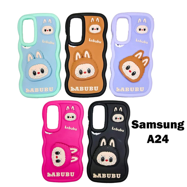 Samsung A24 Labubu Soft Silicone Phone Case