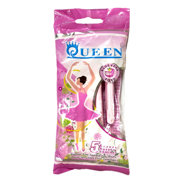 Queen Women Disposable Razor - 5 Pcs