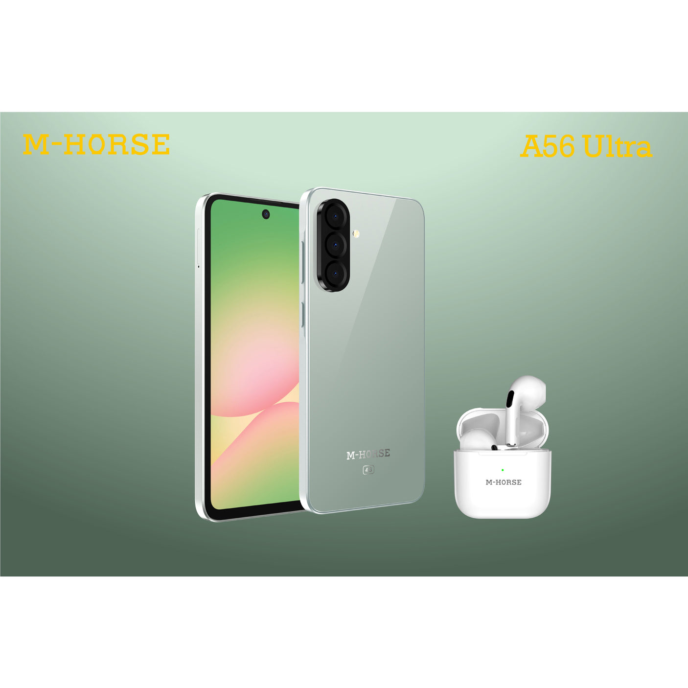 إم هورس A56 الترا 4G، ذاكرة وصول عشوائي 8 جيجابايت + ذاكرة قراءة فقط 128 جيجابايت