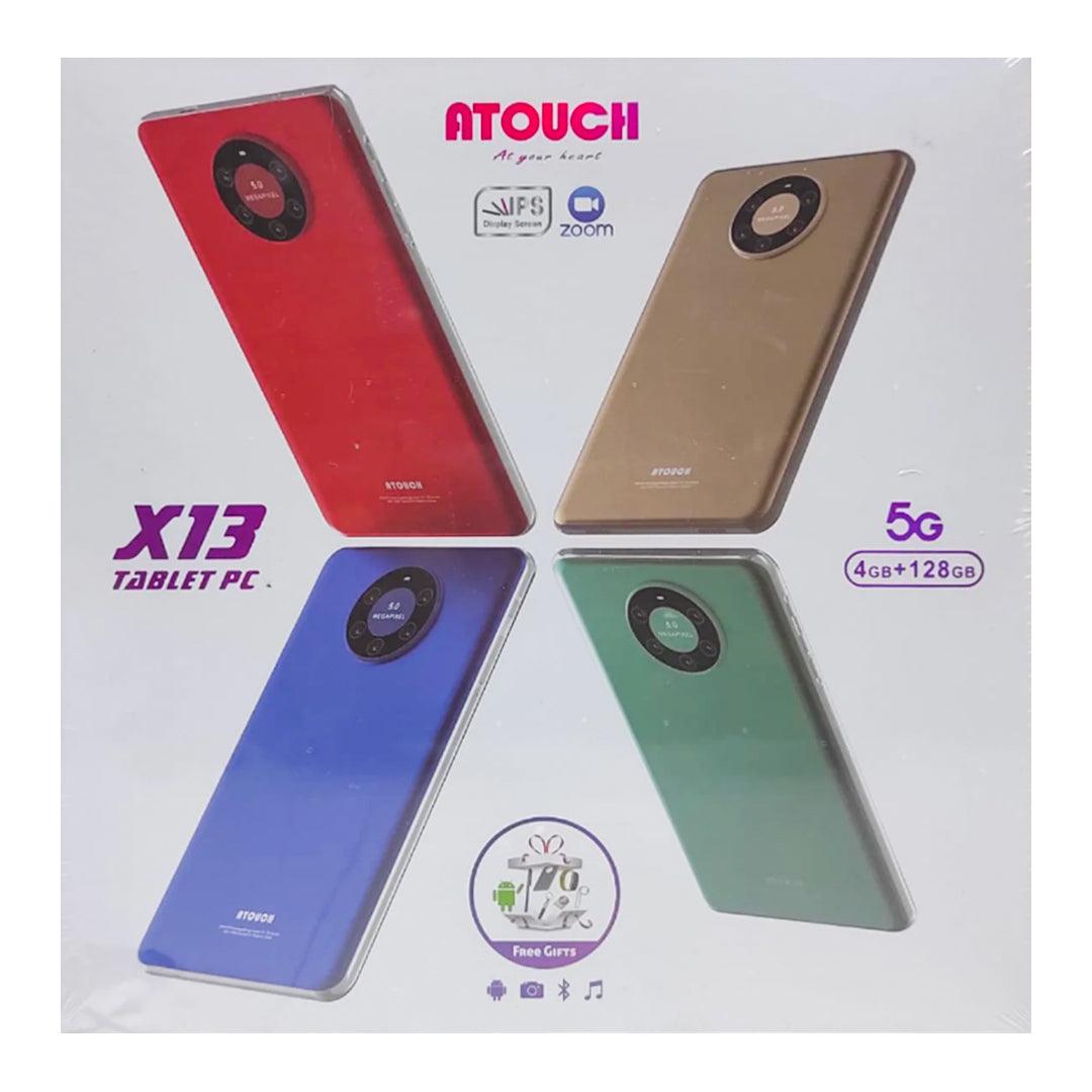 كمبيوتر لوحي Atouch بسعة 4 جيجابايت وذاكرة تخزين 128 جيجابايت - X13