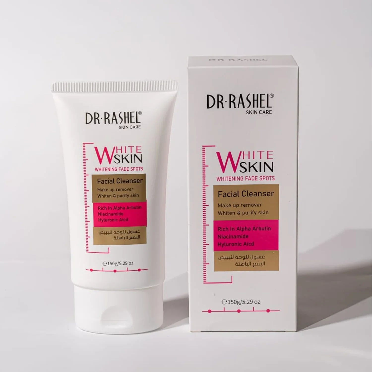 منظف الوجه من دكتور راشيل وايت سكين لتبييض البشرة وإزالة البقع الداكنة - 150 جم