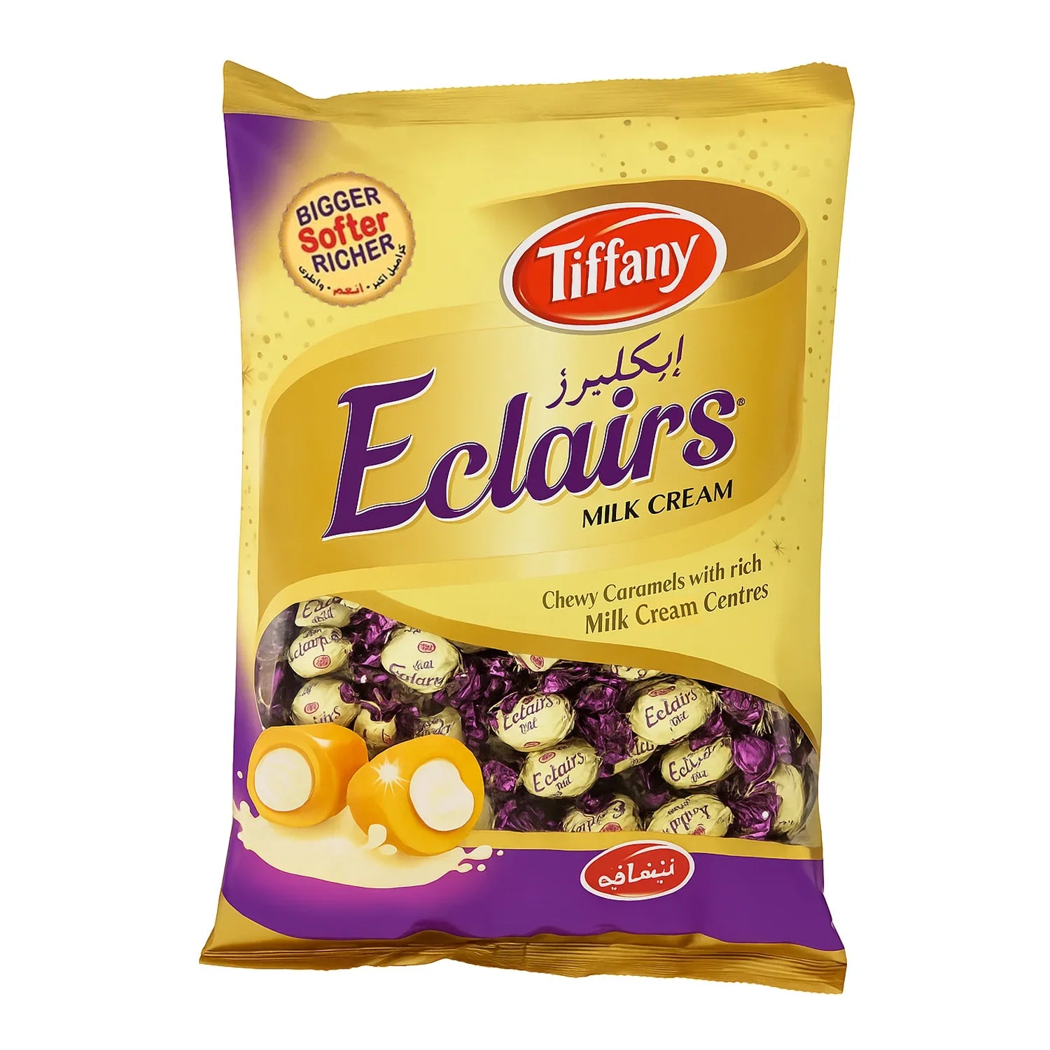 Tiffany Eclairs Milk Cream Chocolate - 1 Kg