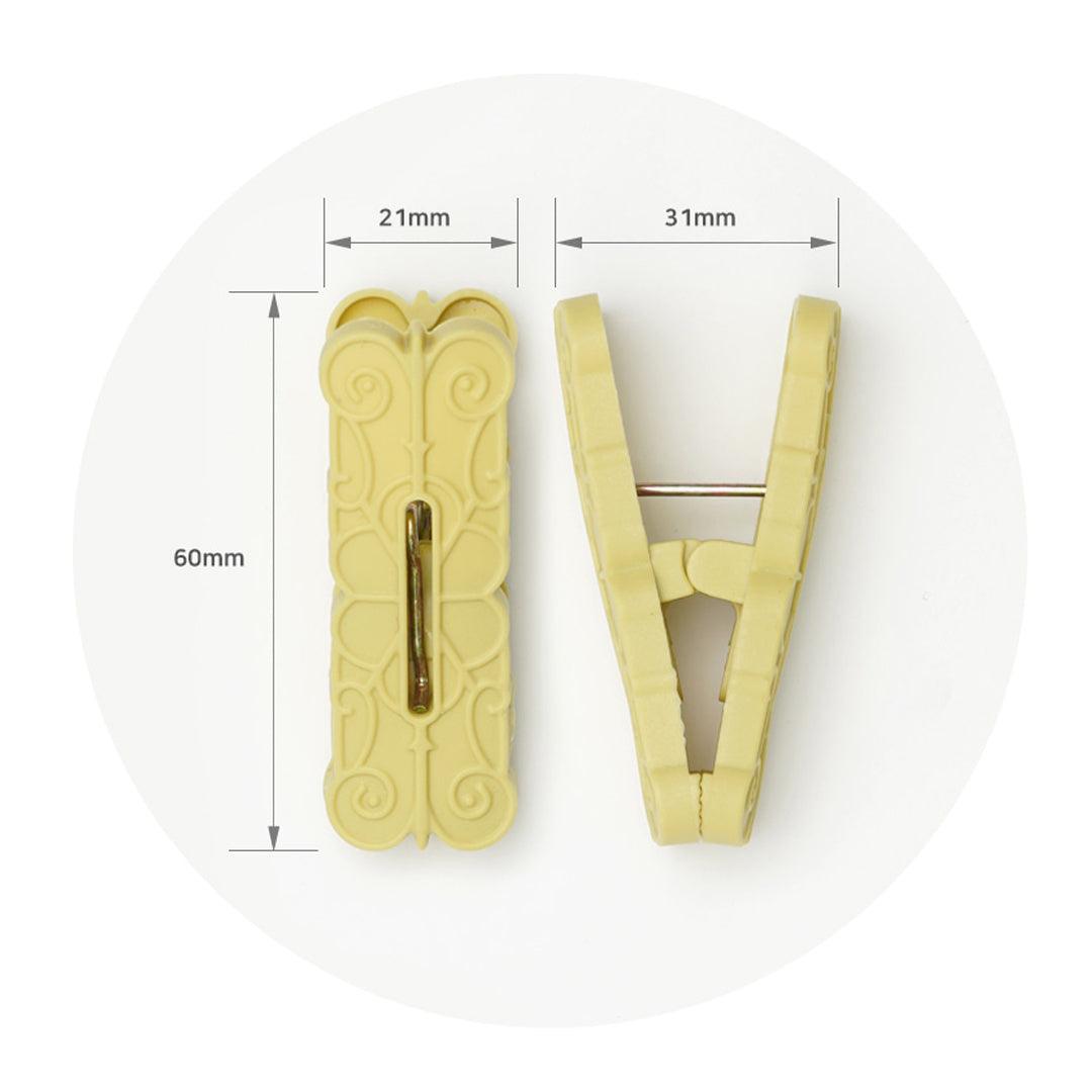 Multipurpose Clothespins Heavy Duty Clips - 10 Pcs