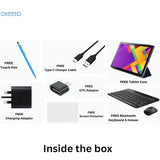 Oteeto Tab 11 Pro بذاكرة وصول عشوائي (RAM) سعة 8 جيجابايت وذاكرة تخزين داخلية سعة 512 جيجابايت ودعم شبكة 5G