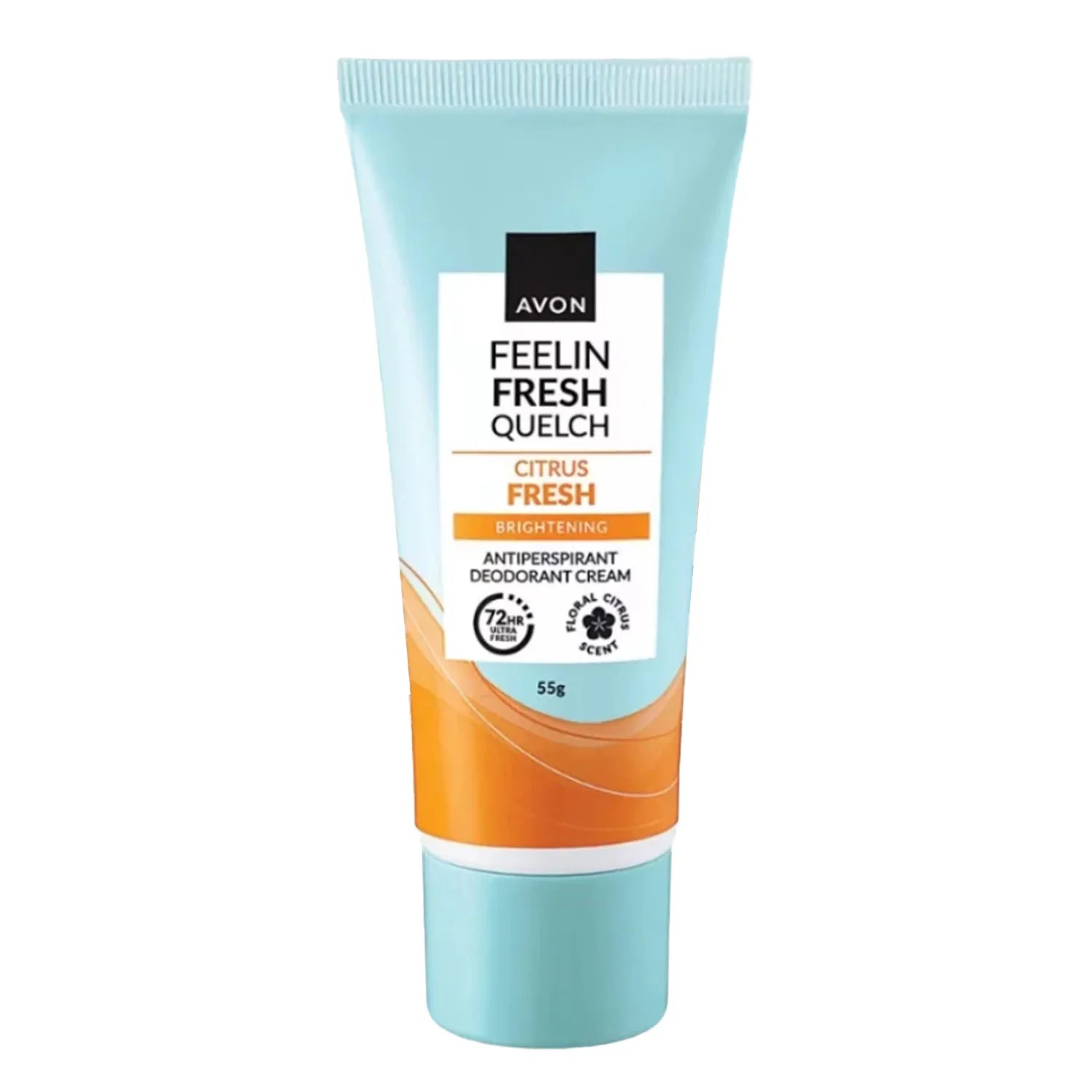 Avon Feelin Fresh Quelch Citrus Fresh Anti-perspirant Deodorant Cream - 55g