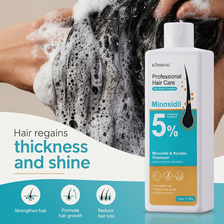 Kormesic 5% Minoxidil & Keratin Shampoo - 265g