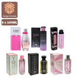 Popular Women Perfumes 100ml × 6 Pcs (PR-62)